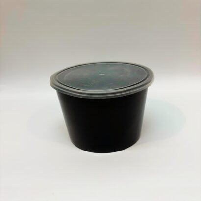Premium Leak-Proof Round Plastic Takeaway Containers with Clear Lid (Multiple Colors & Sizes)