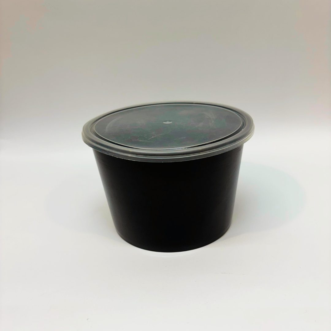 Premium Leak-Proof Round Plastic Takeaway Containers with Clear Lid (Multiple Colors & Sizes)